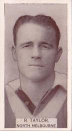 1933 Wills's Victorian Footballers (Small) #43 Dick Taylor Front